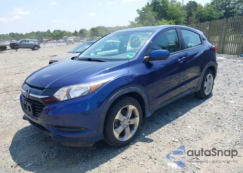 2017 Honda Hr-V Lx из США, поврежденный, VIN 3CZRU6H39HG708892